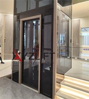 Ascenseur domestique multicolore en option EN81-20 AS1735 pour styles d'intérieur de villa personnalisés XYZlift