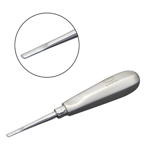 Yjianmei Élévateur dentaire en acier inoxydable de qualité médicale, droit et courbé, instrument chirurgical dentaire pour le déplacement des dents - Product Image 4