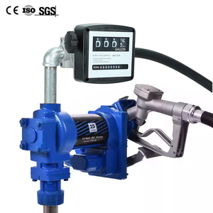 משאבת העברת דלק מד זרימה כבדה exproof 12v dc 15gpm משאבת דלק בנזין עבור תוף - Product Image 1