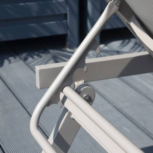 <span class=keywords><strong>Tumbonas</strong></span> de Aluminio para Exteriores, Muebles para Piscina, <span class=keywords><strong>Tumbonas</strong></span> Dobles de Teslin para Tomar el Sol - Product Image 5