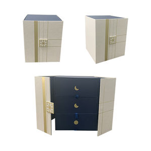 Marque personnalisée En Carton de Luxe Grand Deux Portes Style Mooncake Mariage Coffrets Cadeaux De Noël - Product Image 1