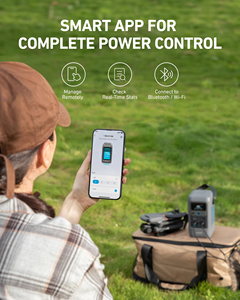 สถานีไฟฟ้าพกพา Anker SOLIX C200 DC ความจุ 192Wh กำลังไฟ 200W แบตเตอรี่ LiFePO4 พร้อมพอร์ต USB C ชาร์จเร็ว 140W สำหรับการตั้งแคมป์กลางแจ้ง - Product Image 5