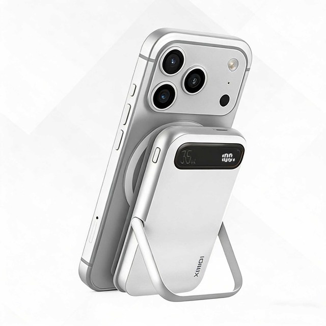 IDMIX Q10 Pro II Qi2 Magnetic Wireless Power Bank 10000mAh Fast Charging for iPhone 16/17 with USB-C Cable