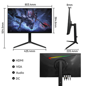 Monitor para Juegos con Panel VA de 34 Pulgadas, 240Hz de Frecuencia de Actualización, <span class=keywords><strong>Pantalla</strong></span> LED para Computadora de Escritorio con Soporte Ajustable, Superventas - Product Image 2