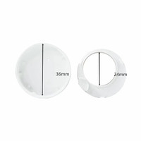 ZigBee 3.0 Sensor suhu dan kelembaban seluler, wadah plastik pas rumah pintar 40*12mm CN67