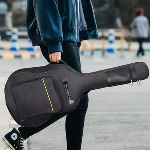 Housse de <span class=keywords><strong>guitare</strong></span> Oxford 600D, étui <span class=keywords><strong>souple</strong></span> épais et résistant à l'eau avec Double sangle, 5mm d'épaisseur, résistant à l'eau - Product Image 5