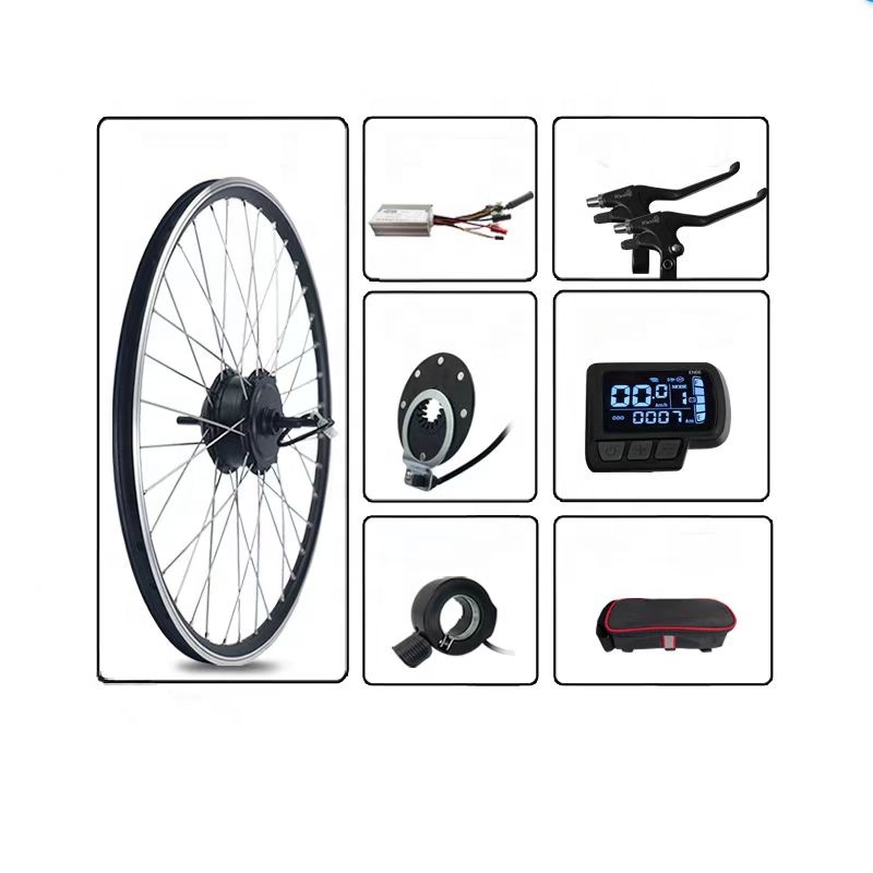 SEASON Ebike Kit de Conversion pour Vélo Électrique 20'' Moteur Brushless de Roue Avant 36V 250W