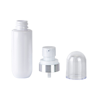 Vide Hydratant Lotion Eau Toner Parfum Conteneur 40ml 60ml 80ml Fine Brume En Plastique Vaporisateur avec Or Argent cou