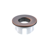 Usine 2025 nouveau design couleur Chrome bassin couvercle de débordement drains en laiton accessoires de toilette plomberie