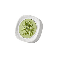 Diffuseur de parfum pour voiture en cuir texturé, désodorisant naturel et ornement décoratif pour grille d'aération - Senteur Moderne Jardinier