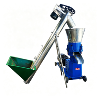 Machine à granulés d'aliments pour animaux de 150-200 kg/h, petit moulin à granulés, adapté aux agriculteurs individuels et aux usines d'aliments pour animaux