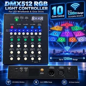 แท่งไฟ LED แบบชาร์จได้ รูปทรงแปดเหลี่ยม สำหรับแฟนคลับไอดอลญี่ปุ่น |   รีโมทคอนโทรลแบบกำหนดโลโก้เองได้ แบตเตอรี่ใช้งานได้นาน - Product Image 2
