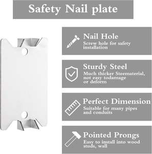 Support de fixation en acier inoxydable galvanisé pour bois, haute résistance, <span class=keywords><strong>antirouille</strong></span>, pour installation de construction - Product Image 2