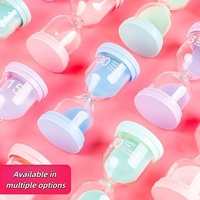 Minuteur Sablier 30 Minutes Couleur Macaron, Outil d'Étude pour Enfants, Décoration de Bureau, Horloge à Sable Anti-Casse pour la Maison, le Bureau, le Yoga, la Cuisine, Compte à Rebours