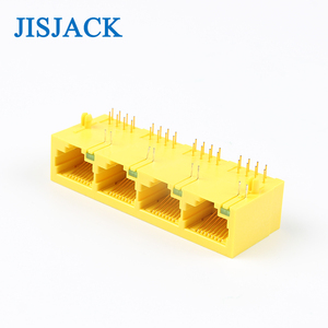 High Quality 8p8c RJ45 End Pass Through Shielded CAT6 Connector with Phosphor Bronze Contacts Gold Plating CAT <strong>Bag</strong> Original - Product Image 6
