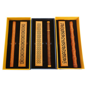 Di bambù oud bruciatore di incenso oud bruciatore di legno - Product Image 2