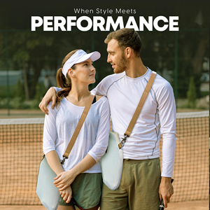 Paletta portatile e sacco a sfera Pickleball palette custodia con cinturino per le donne - Product Image 5