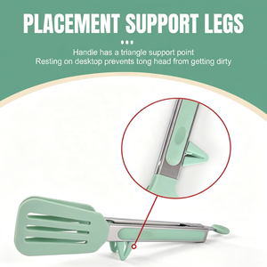 Juego <span class=keywords><strong>de</strong></span> 3 Pinzas <span class=keywords><strong>de</strong></span> Silicona para Alimentos <span class=keywords><strong>de</strong></span> 9 Pulgadas |   Apto para horno/microondas/lavavajillas |   Pinzas <span class=keywords><strong>de</strong></span> cocina <span class=keywords><strong>de</strong></span> mango largo para espaguetis y asados - Product Image 2