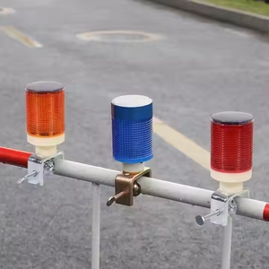 Feu de signalisation LED solaire suspendu clignotant pour la sécurité de la construction routière - Product Image 6