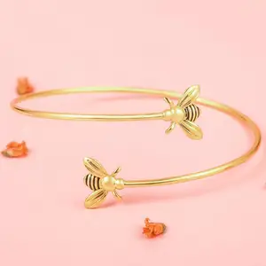 Bracelets Bangles Bangles Custom Exquisite Opening Adjustable Cuff Bangle Gold Plated Jewelry Gold Bracelet Women Jewelry