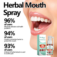 Productos de Cuidado Bucal Hechos en Fábrica, Spray Bucal Herbal Verde/Blanco/Rojo, Aliento Fresco, Repara Encías Hinchadas, Mal Aliento y Sarro