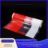 Film d'emballage composite personnalisé en nylon CPP imprimé en couleur pour garnitures de pain réfrigérées, qualité alimentaire