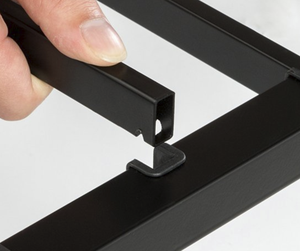 Modern Design Matt <b>Black</b> Adjustable <b>Metal</b> Bed <b>Frame</b> KD-2140 for Full Queen King Sizes for Dormitories Schools Hotels - Product Image 5