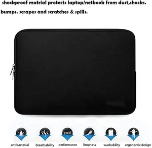 With Zipper 11.5 13.3 15 15.6 Inches Handbag Wholesale Notebook Sleeve Bag Neoprene Laptop Sleeves