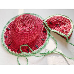 <span class=keywords><strong>2020</strong></span> nuevo niño <span class=keywords><strong>de</strong></span> ganchillo <span class=keywords><strong>de</strong></span> apareamiento diseño niñas conjuntos <span class=keywords><strong>de</strong></span> sombreros <span class=keywords><strong>de</strong></span> paja bolsas bebé sombrero del verano - Product Image 3