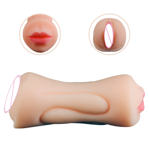 MEIPER mainan medis 2 In 1 pria, cangkir masturbasi mulut Vagina 3D saku realistis Pussie dalam tenggorokan mainan seks untuk pria - Product Image 1