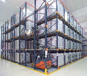 Système de rayonnage d'entrepôt Mracking, rayonnage à palettes robuste, étagère de rayonnage d'entrepôt, rayonnage en acier pour le stockage logistique - Product Image 1