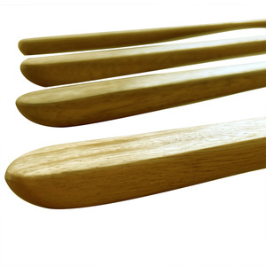 Juego de utensilios de cocina de madera de acacia de 5 piezas: espátula resistente, cuchara, batidor de ensalada, cuchara para freír, utensilios de cocina de mango largo - Product Image 5