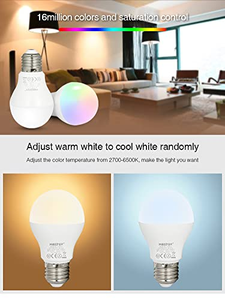 หลอดไฟ LED เปลี่ยนสีได้ 3 สี ไม่มีแสงบลูเรย์ ราคาขายส่งจากโรงงาน หลอดไฟ LED AC 85-265V ขั้ว E26 E27 กำลังไฟ 5W 7W 9W ช่วยให้นอนหลับได้ดีขึ้น - Product Image 2