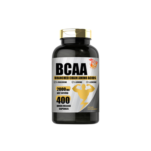 Complément alimentaire BCAA en capsules pour l'énergie, l'endurance et l'amélioration des performances – Capsules de suppléments d'acides aminés à chaîne ramifiée - Product Image 1