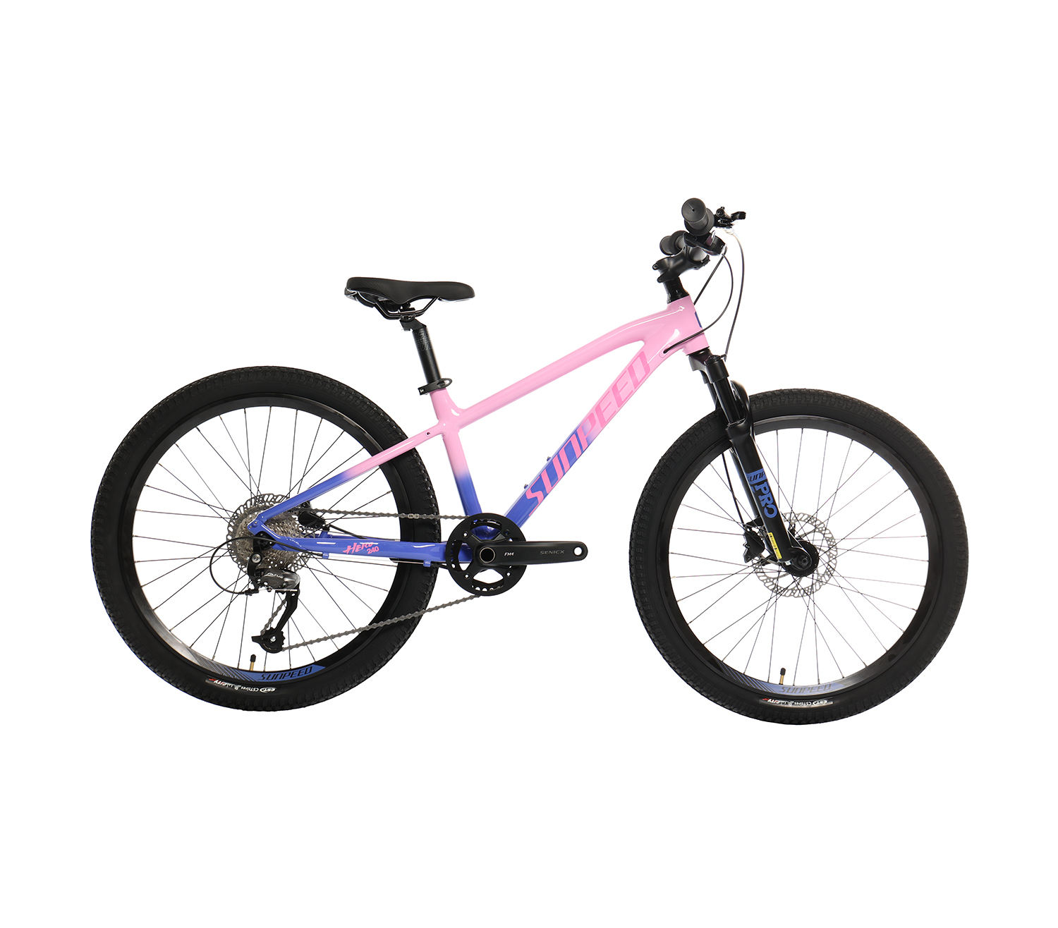 SUNPEED HERO 24 Inch Mountain Bicycle 1* Speed Mountain Bike for Kids