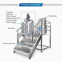 Machine de mélange Gtop pour poudres, peintures et savons liquides, idéale pour la fabrication de détergents