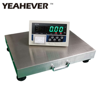 Penimbangan Presisi Tinggi Bench Scale dengan Printer