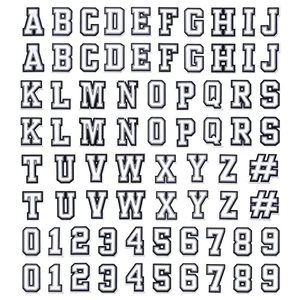 Breloques lettres pour sac Bogg, breloques décoratives pour sac Bogg, lettres alphabet à insérer, lettres 3D pour personnaliser les sacs à main DIY - Product Image 2