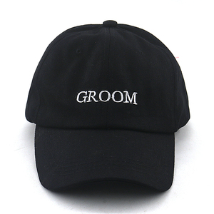Algodón Ajustable Rosa Negro Novia Novio Dama <span class=keywords><strong>DE</strong></span> HONOR Boda Gorra Sombrero Unisex - Product Image 3