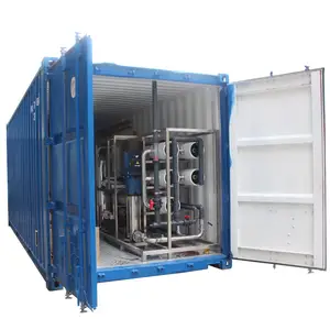 Sistem filtrasi bertenaga surya, desalinasi air ro industri terbalik sistem osmosis perawatan filter pemurni air