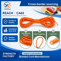 Cordon élastique personnalisé de 1 mm à 10 mm, corde tressée en nylon haute élasticité pour bricolage, couture, attache de cargaison, bobine en vrac