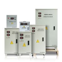 Precio de fábrica 3KVA OEM Estabilizador de voltaje automático 3va 220V/110V Control de servomotor AVR trifásico único