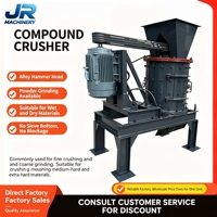 Concasseur vertical à double mouvement robuste, machine de concassage durable pour le traitement du granit, du basalte et des matières premières minières