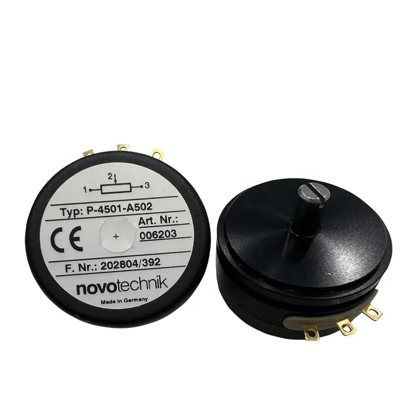 Novotechnik P-4501-A502 potenciômetro de sensor de ângulo de alta precisão P4501-A502 5Kohm fabricado na Alemanha novo e original em estoque
