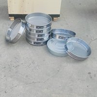 Tamis de laboratoire standard pour analyse de sol, tamis de test à mailles fines