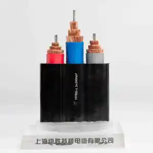 Lskabel Flat YFFB Power Cable for Mobile Equipment Flexible Flat Reeling Drum Cable for Frequent Movable Application