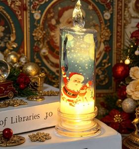 Bougies LED sans flamme personnalisées OEM pour Noël, bougies électroniques à piles, décoration de table pour fêtes de Noël et décoration intérieure - Product Image 3