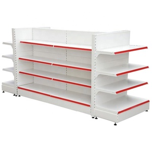 Estantería Metálica de Acero con Recubrimiento en Polvo, Estantería de Exhibición para Supermercados, Estantería para Comercios Minoristas en Centros Comerciales - Product Image 3