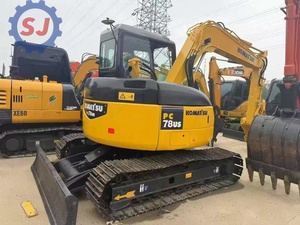 Mini-excavatrice sur chenilles Komatsu PC78US, 6 tonnes, compacte, pour travaux de terrassement et réparations municipales - Product Image 1