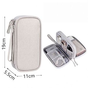 Bolsa de Almacenamiento Impermeable Multicapa al por Mayor para Accesorios Digitales, Estuche Protector con Cierre Impermeable, Cable de Carga Portátil - Product Image 2